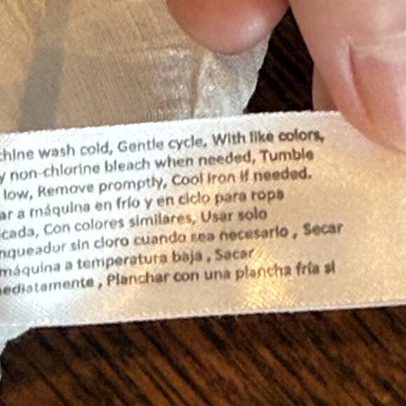 Carolyn Taylor Woman 3X Blouse Cotton Blend 3/4 Sl Crochet Crepe Ivory Summer‎ - Picture 9 of 10